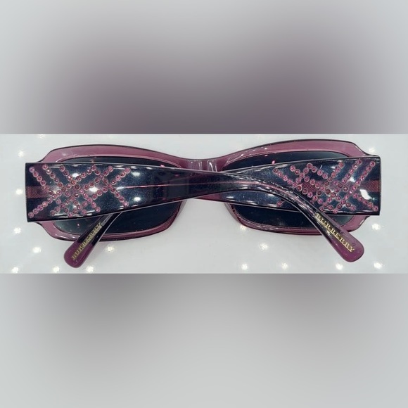 Burberry B4040-B Purple Rectangular Sunglasses Frames - Picture 5 of 7